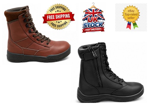 Mens leather non safety - mens, boots