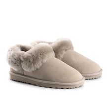 Aus Wooli Australia Traditional UGG Sheepskin Slippers UK Size 6