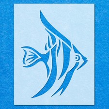 Angel Fish Stencil: Mylar