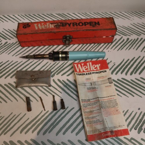Vintage weller pyropen piezo - pyropen,