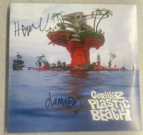 Signed damon albarn jamie - damon,