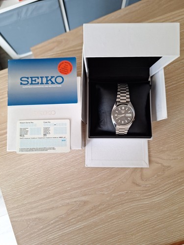 Seiko snxs79 grey - grey, sunburst