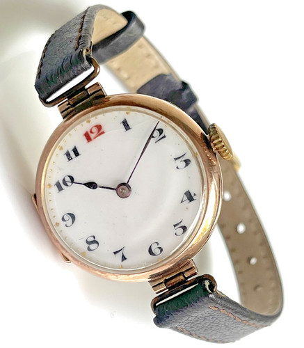 Vintage 9ct gold antique rolex - 9ct,