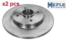 X2 PCS REAR BRAKE DISC SET