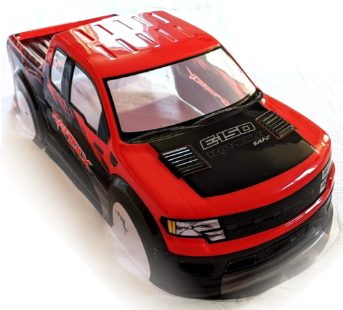 F150 red truck body - f150, shell