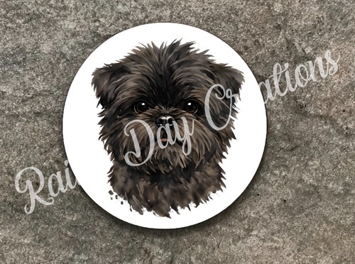 Dog round coaster breeds - coaster,