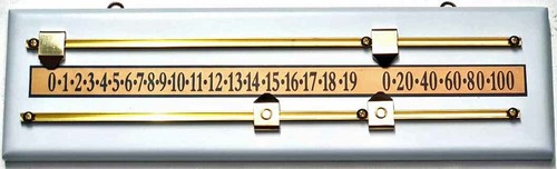 White snooker scoreboard - snooker,