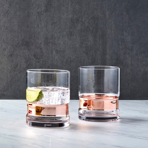 Soho set glasses gold - |,