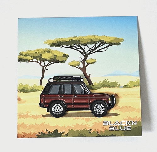 Blackn blue overlanders - blue:, '88