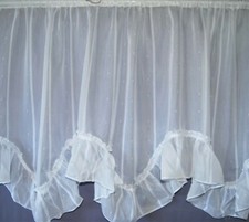 HARTFORD A WHITE STRIPED VOILE