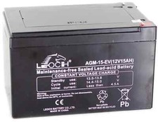 3 x 12V 15Ah/12AH 14ah AGM Mobility Scooter for Powabyke & Sakura Electric Bikes