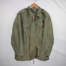 50s Vintage M51 Field Jacket Mens Medium Regular Green AC Clothing MFG 1955 army