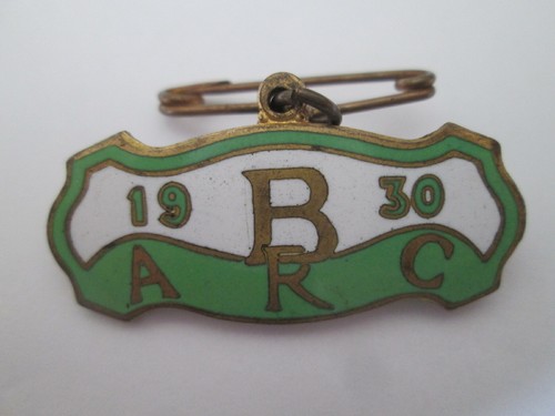 Brooklands guest badge 1930