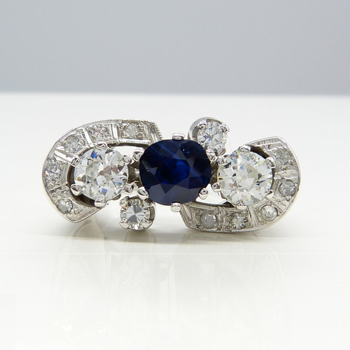 23ct bespoke sapphire - 1.23ct,
