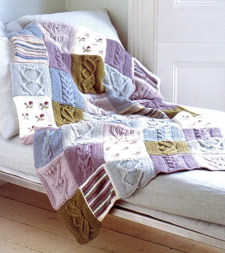 Knitting pattern patchwork - pattern,