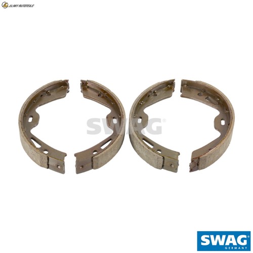 Brake shoe set - parking,