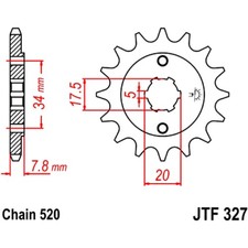JT Sprockets 11 Tooth Sprocket