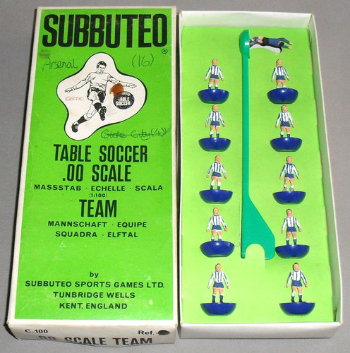 Subbuteo table football team - subbuteo,