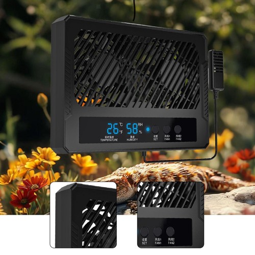 Reptile fan temperature - reptile,