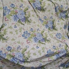 Sanderson Options  Double Duvet Set Floral Pattern blue Green Reversible