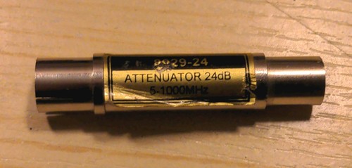 Aerial attenuator 24db - tv,