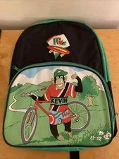 Brooke Bond PG Tips Tea Backpack Kevin Monkey Tipps Rucksack Black Green