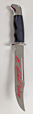 NEVE CAMPBELL Signed Ghostface Plastic PROP bowie Knife SCREAM Sidney JSA COA