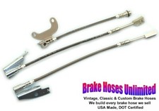 STAINLESS BRAKE HOSE SET