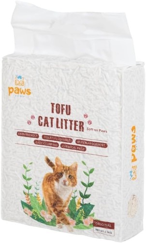 Tofu cat litter - clumping, eco