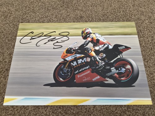 Colin edwards signed 12x8 moto - 12x8,