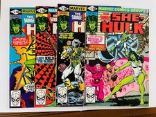 the Savage She-Hulk (1980) # 13 14 15 16 VF/NM HOT Marvel Comics
