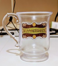 Harry Potter Butterbeer Mug Plastic Souvenir 4" Tankard Warner Brothers Tour