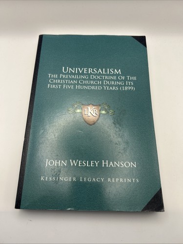 Universalism the prevailing - universalism:,