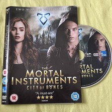 The Mortal Instruments: City of Bones DVD (2014) Lily Collins, Zwart disc only