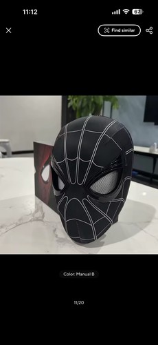 Spider man mask chin - mask, control