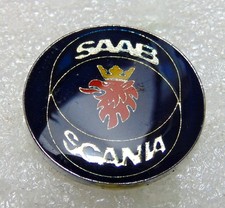 Saab / Scania Lorry / Truck Drivers Stud Pin Badge