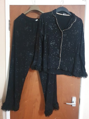 Women pyjama set black - pyjama, size