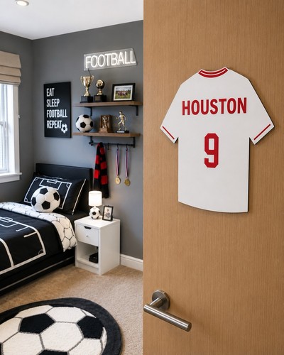 Personalised football shirt - football,