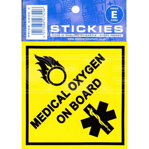 Letter medical oxygen board - medical,