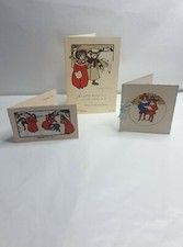 Antique  Christmas Cards  1914