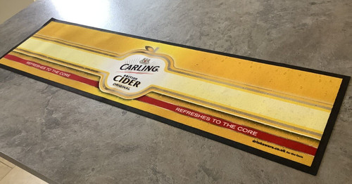 Carling cider bar runner - cider,