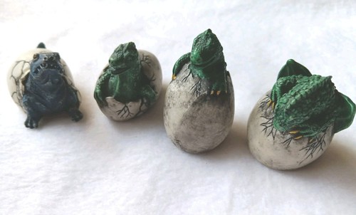 Four resin composite dinosaur - resin,