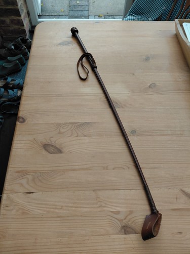 Vintage leather hand - hand, stitched