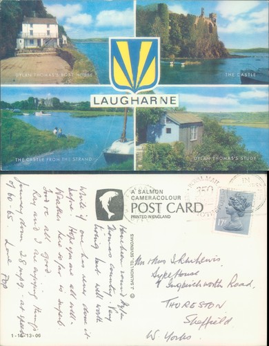 Laugharne dylan thomas - thomas's, boat