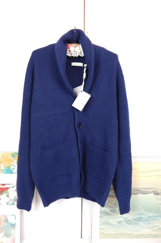 Shawl wool cardigan - cardigan, in