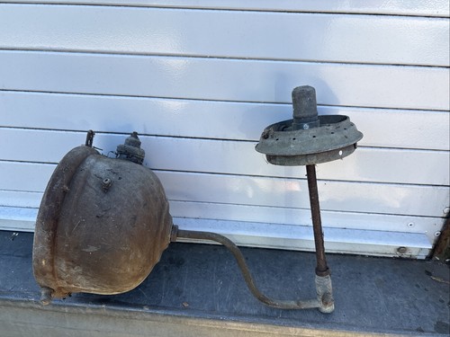 Wall mounted tilley lamp - mounted,