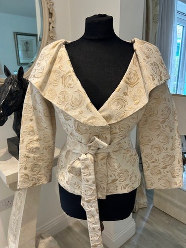 Gina bacconi cream and gold - gina,