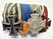 MEDAL WW1 GERMAN GROUP OF 4 -
