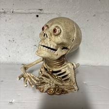 Skeleton Skull Cast Iron