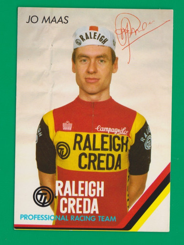 Cycling card - jo, maas